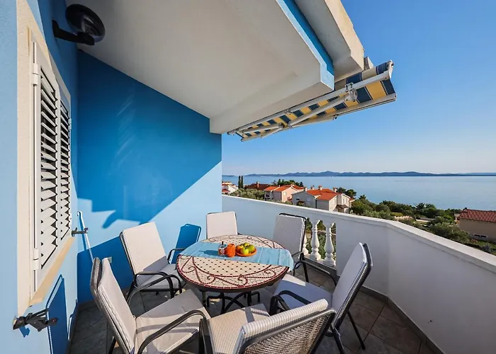 Luton Apartment Zadar Kozino Heating Pool & Jacuzzi